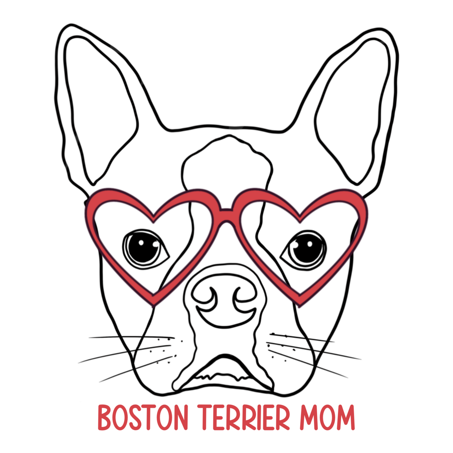 BOSTON TERRIER MOM