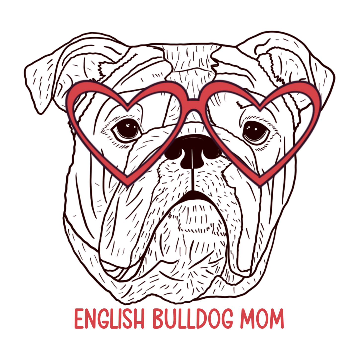 ENGLISH BULLDOG MOM
