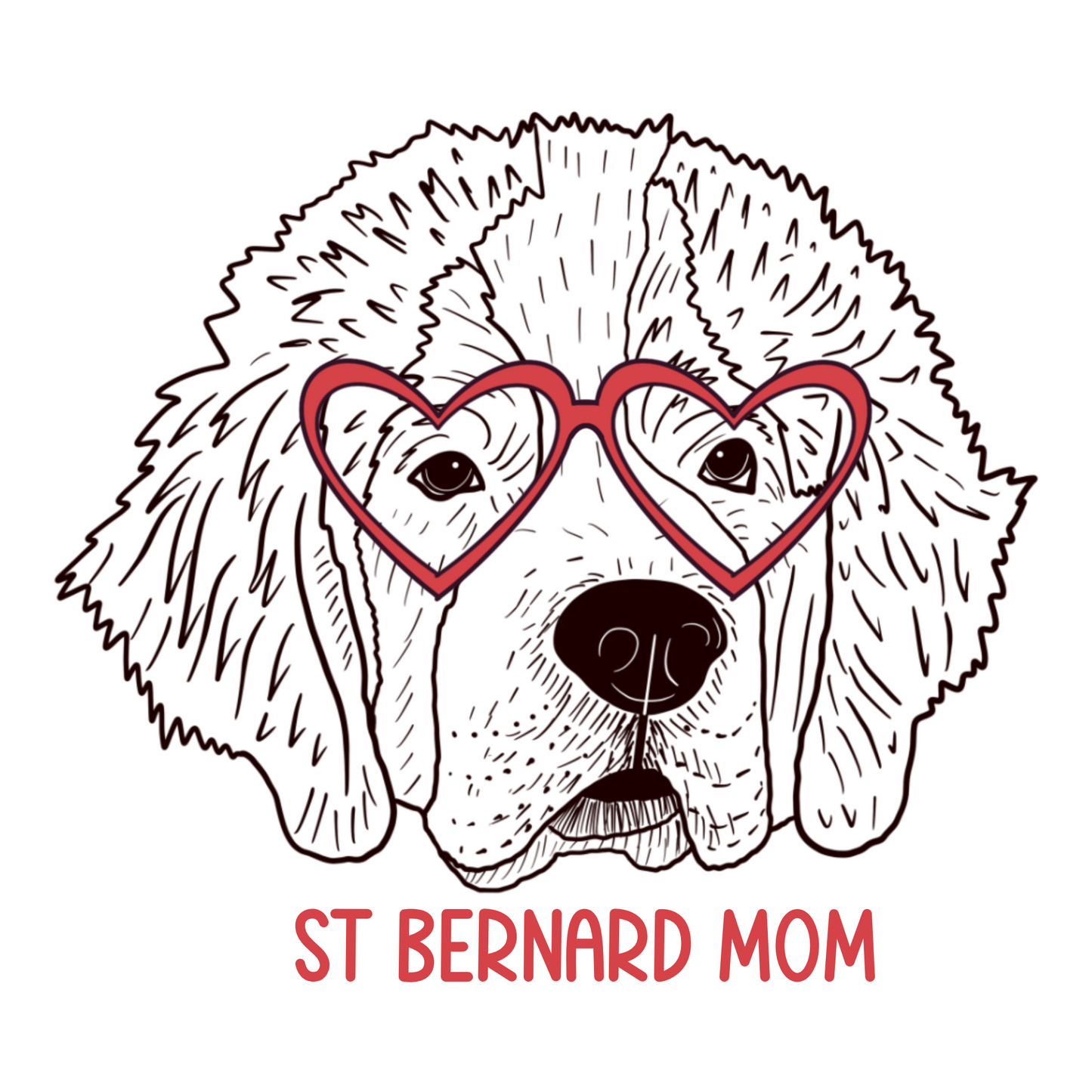 ST BERNARD MOM