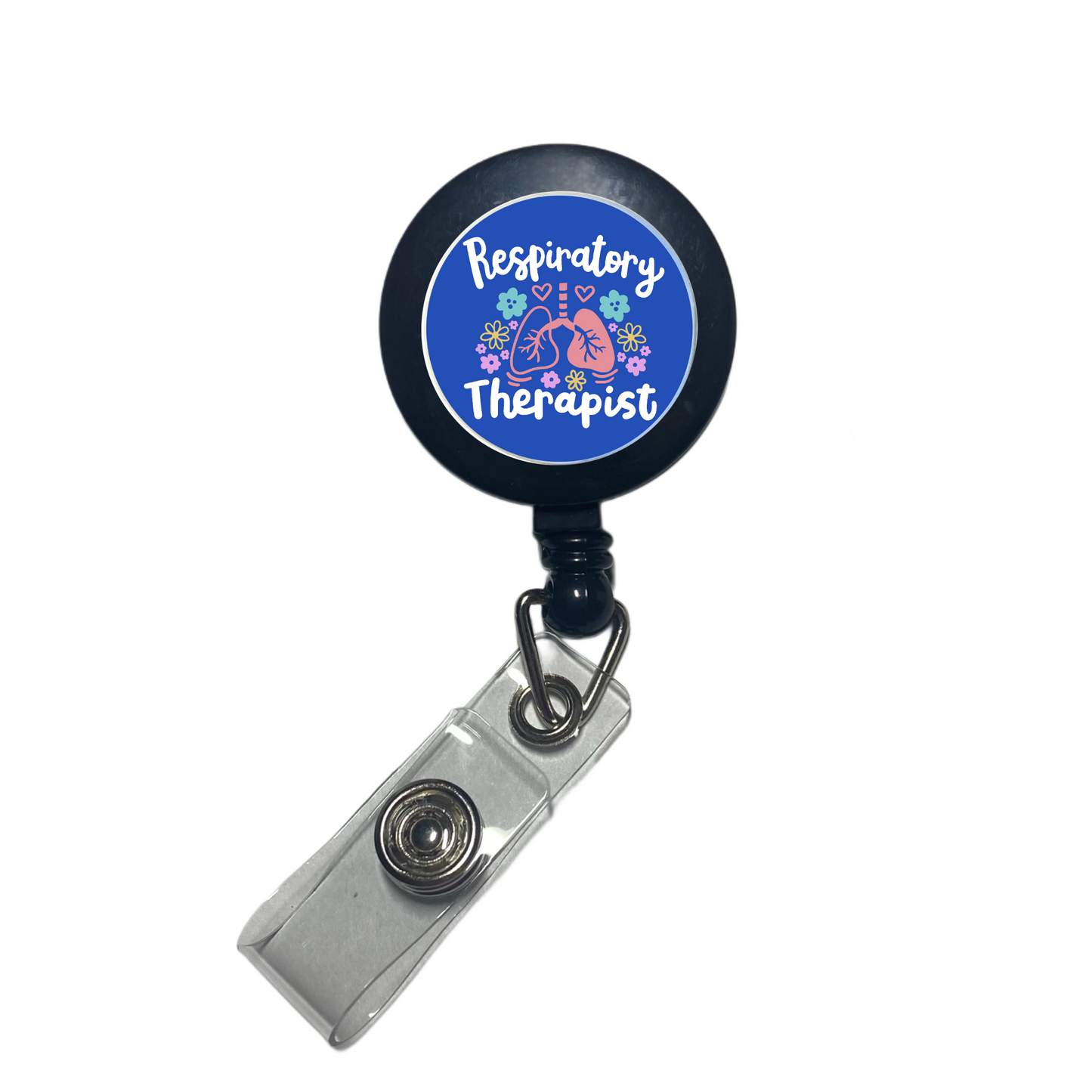 RESPIRATORY THERAPIST BADGE REEL
