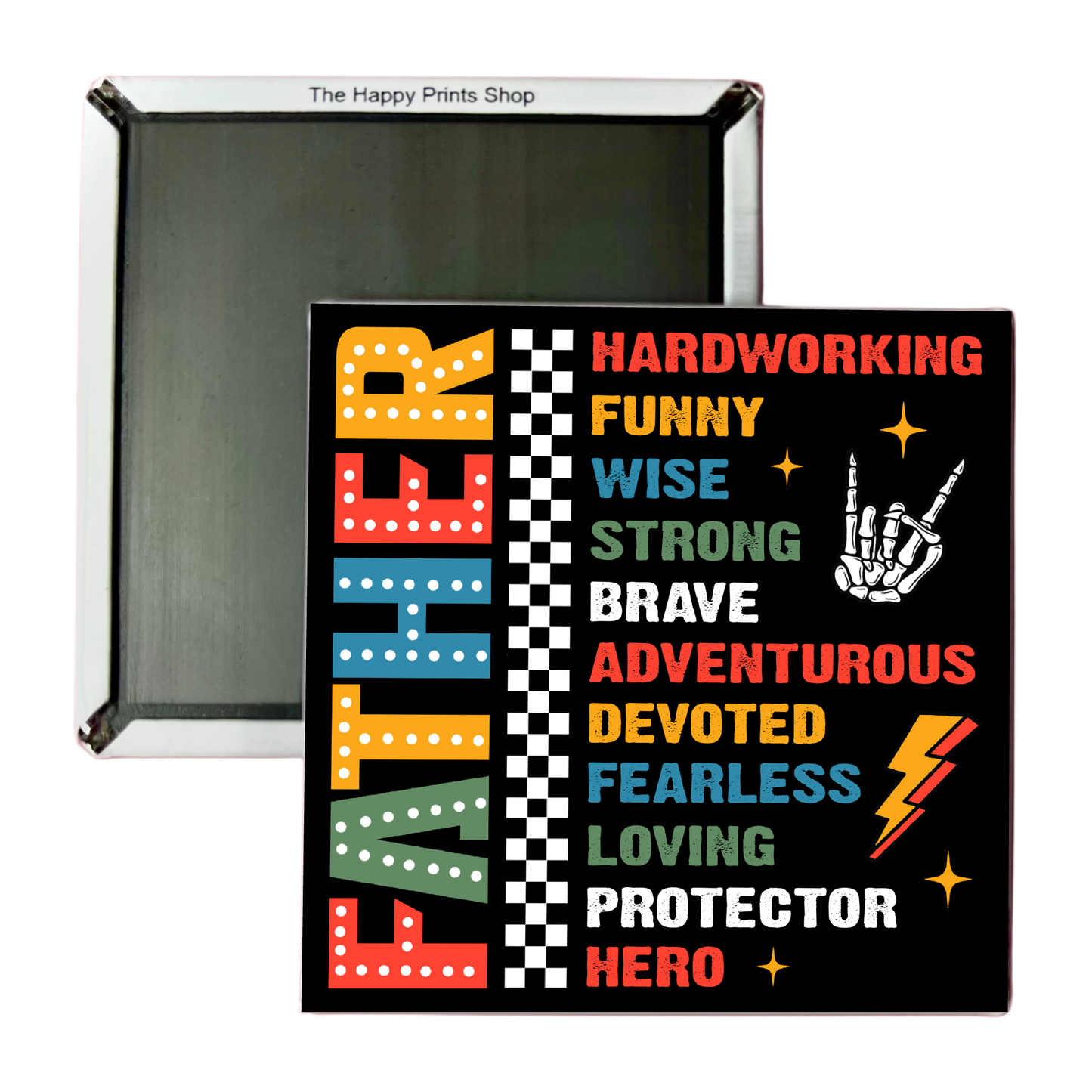 DEFINITION OF A FATHER 2X2 MAGNET