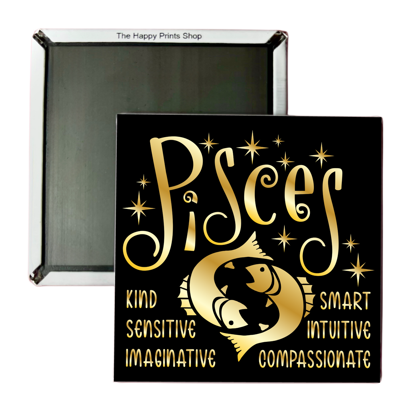 PISCES HOROSCOPE 2X2 MAGNET