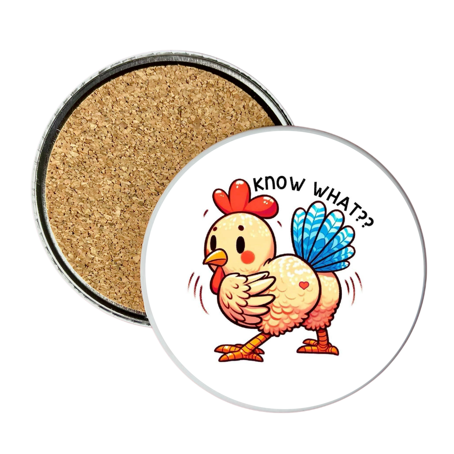 CHICKEN BUTT COASTER