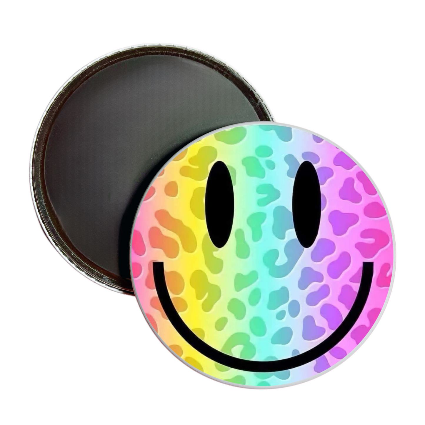 Tie Dye Smiley Jumbo Magnet