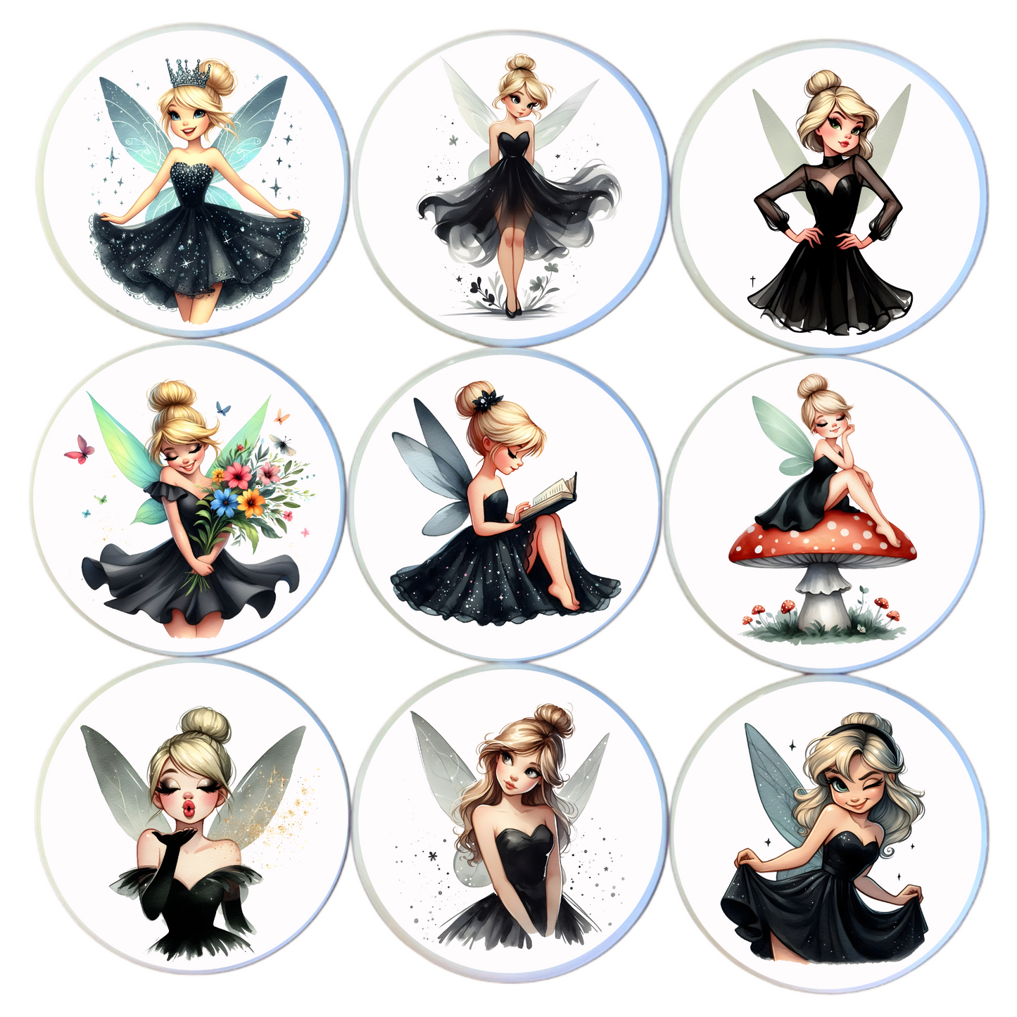 Fairy Mini Magnets