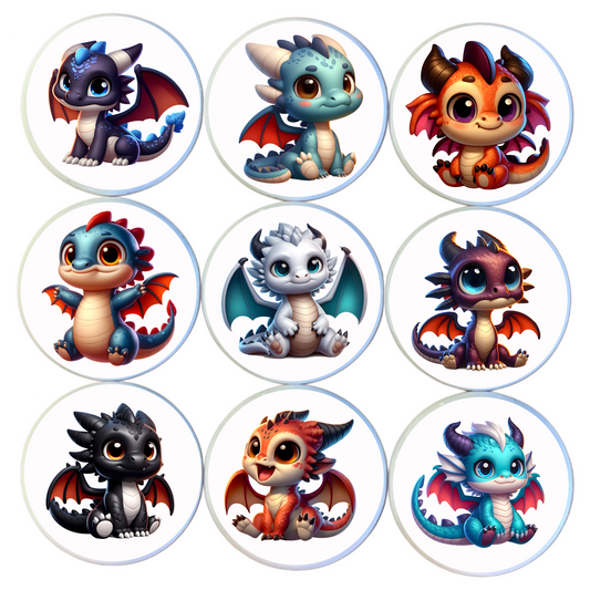 Dragon Mini Magnets