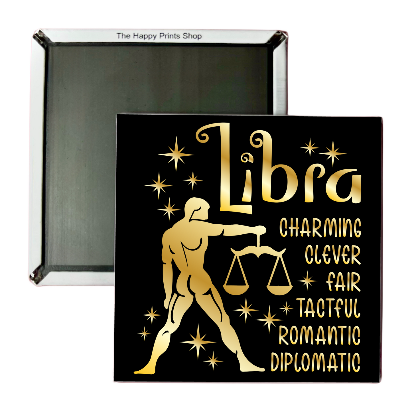 LIBRA HOROSCOPE 2X2 MAGNET