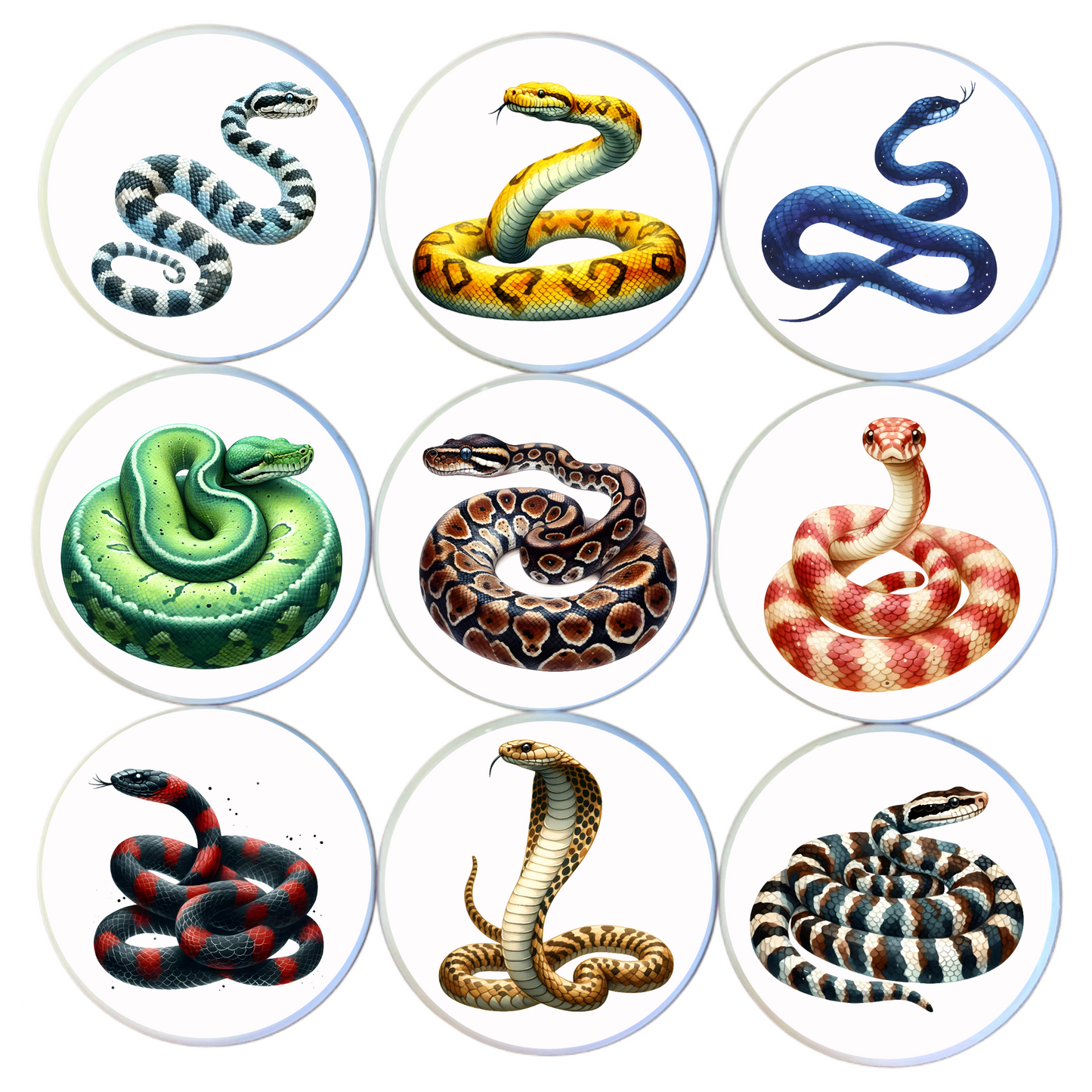 Snake Mini Magnets