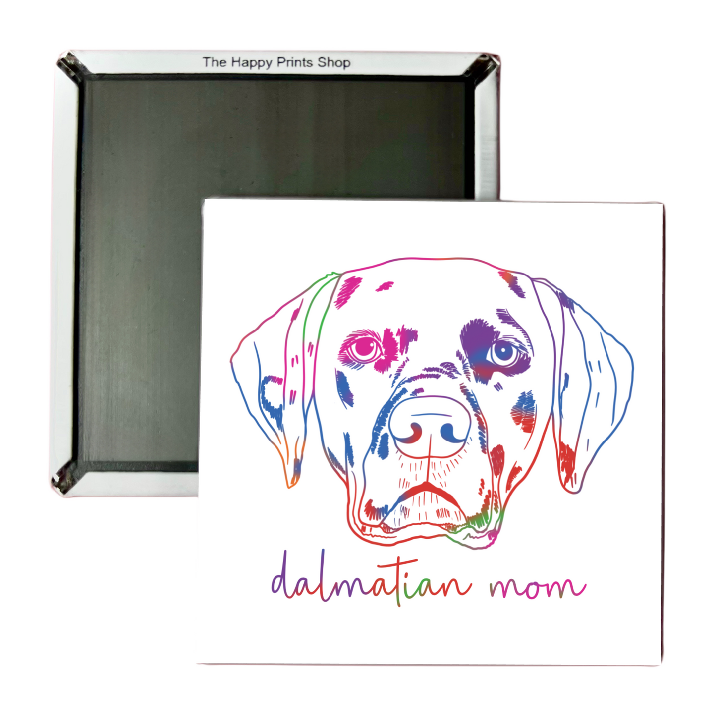 DALMATIAN MOM 2X2 MAGNET