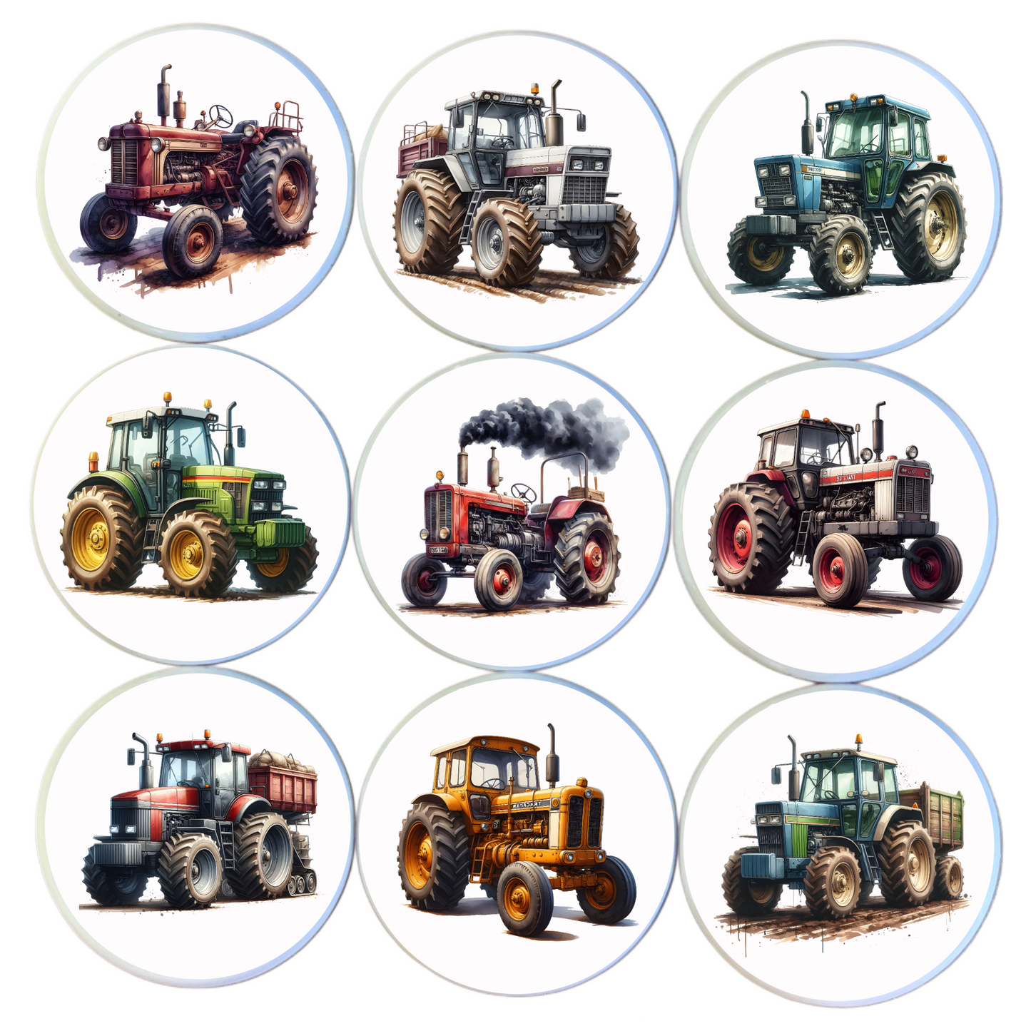 Tractor Mini Magnets
