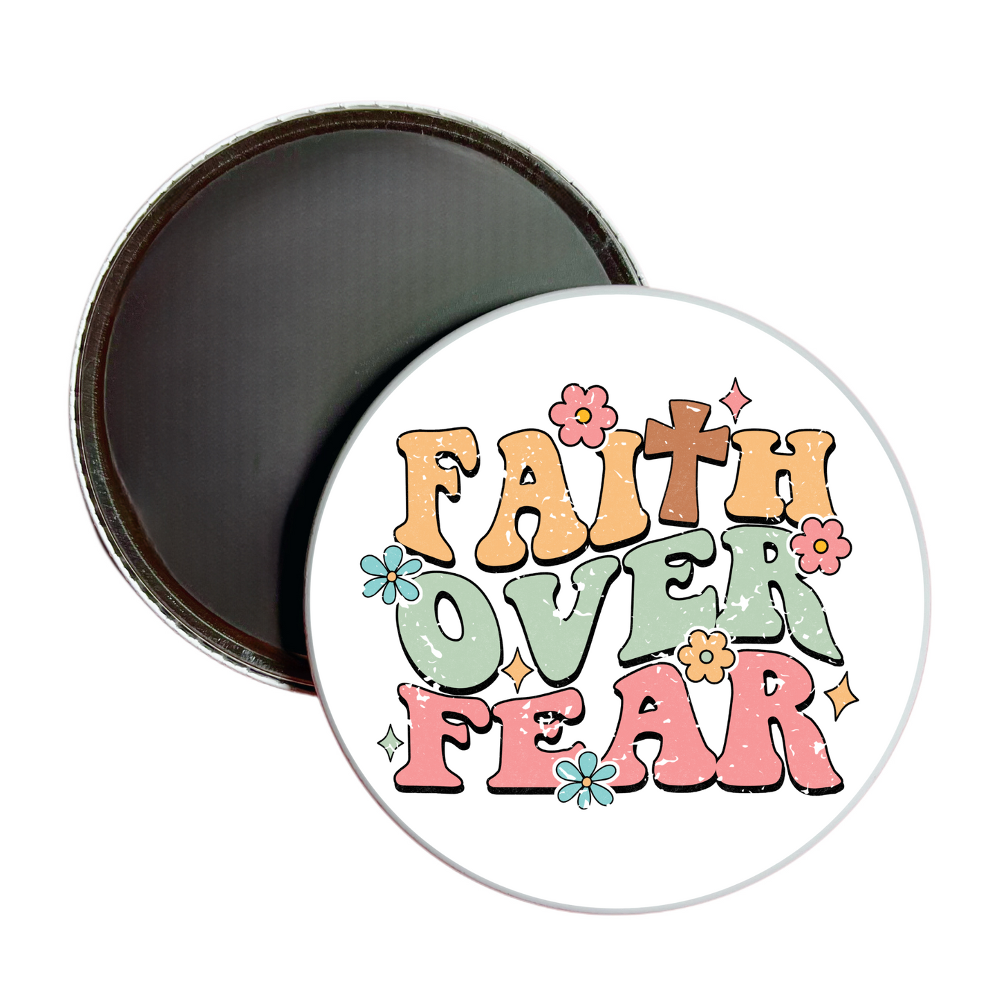 Faith Over Fear Jumbo Magnet