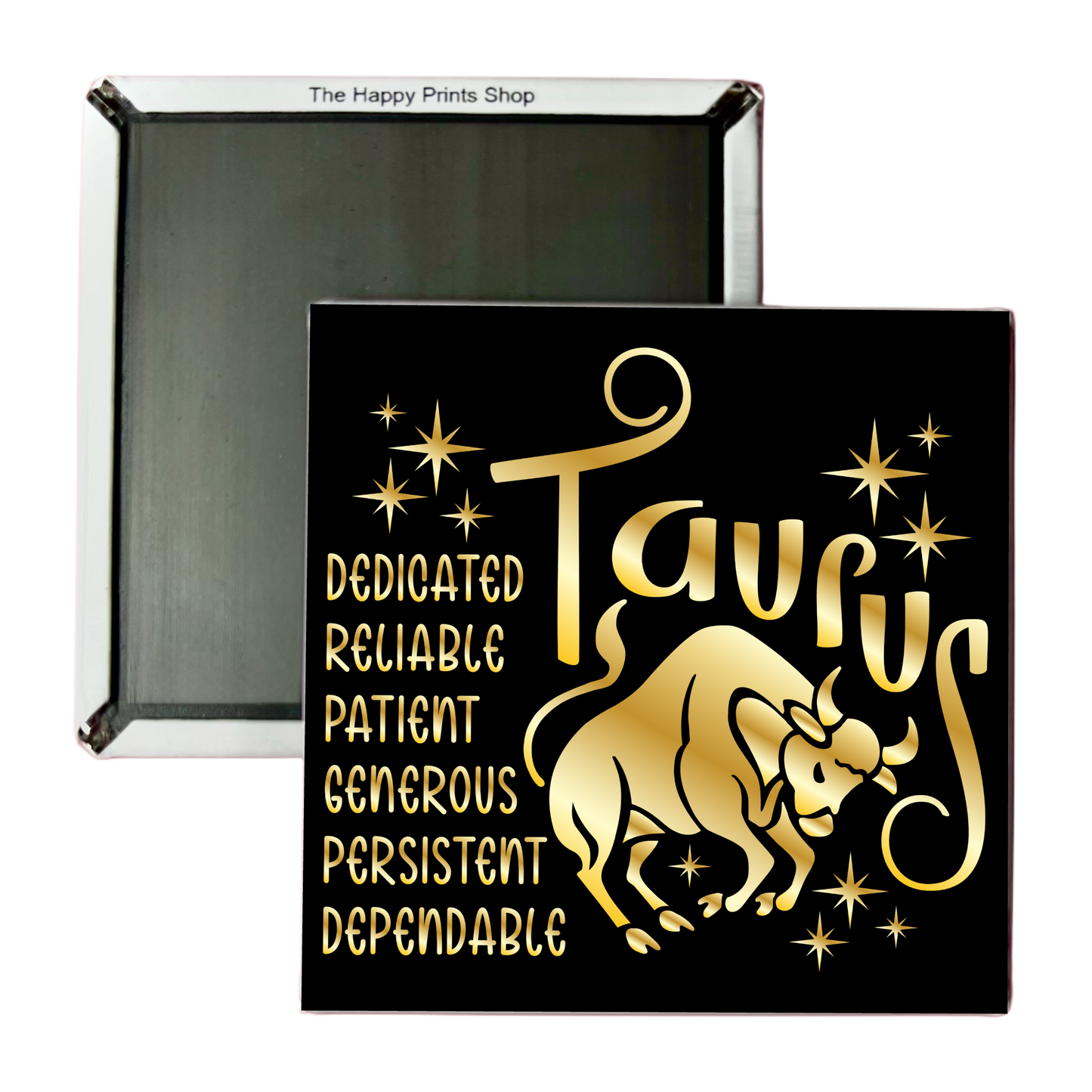 TAURUS HOROSCOPE 2X2 MAGNET