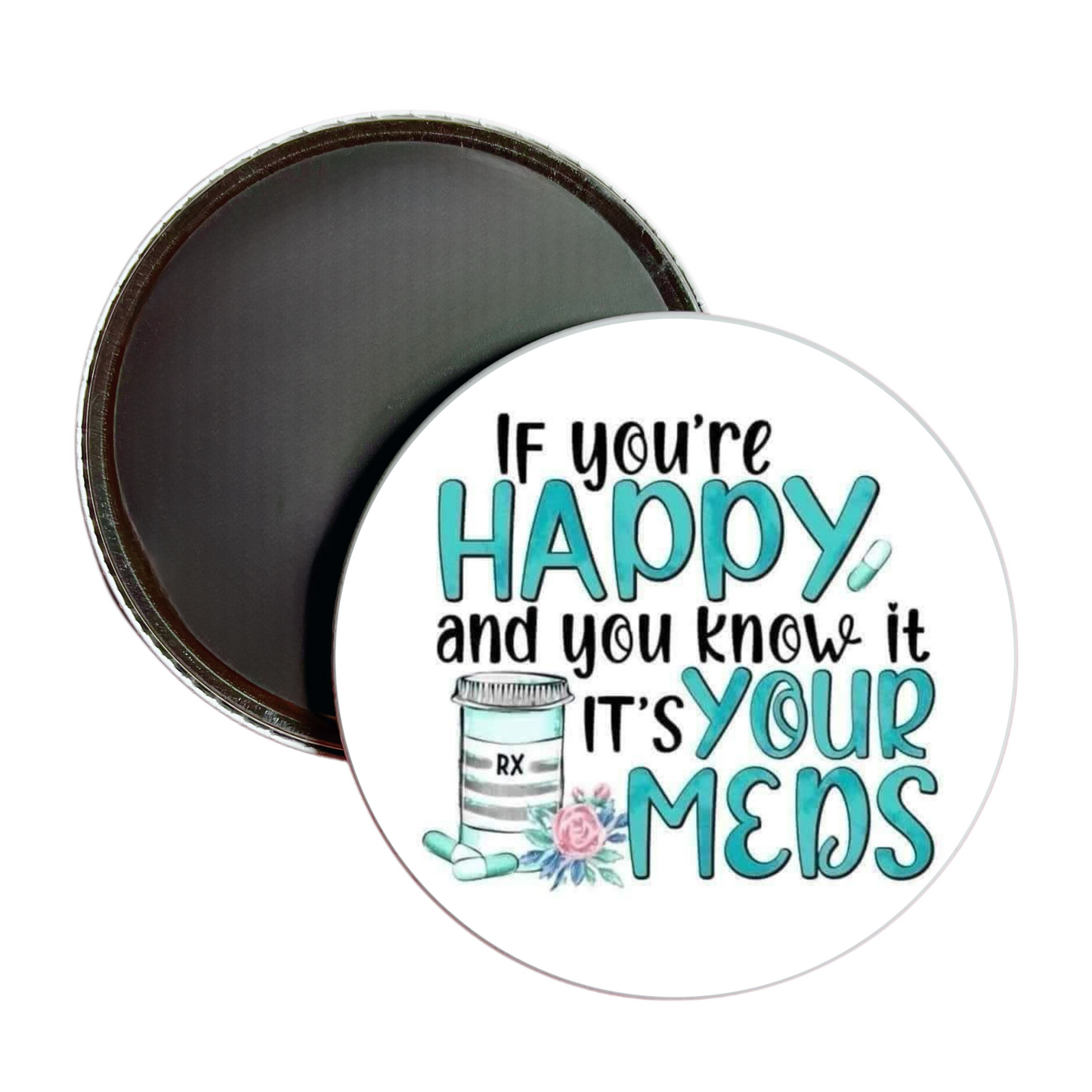Happy Meds Jumbo Magnets