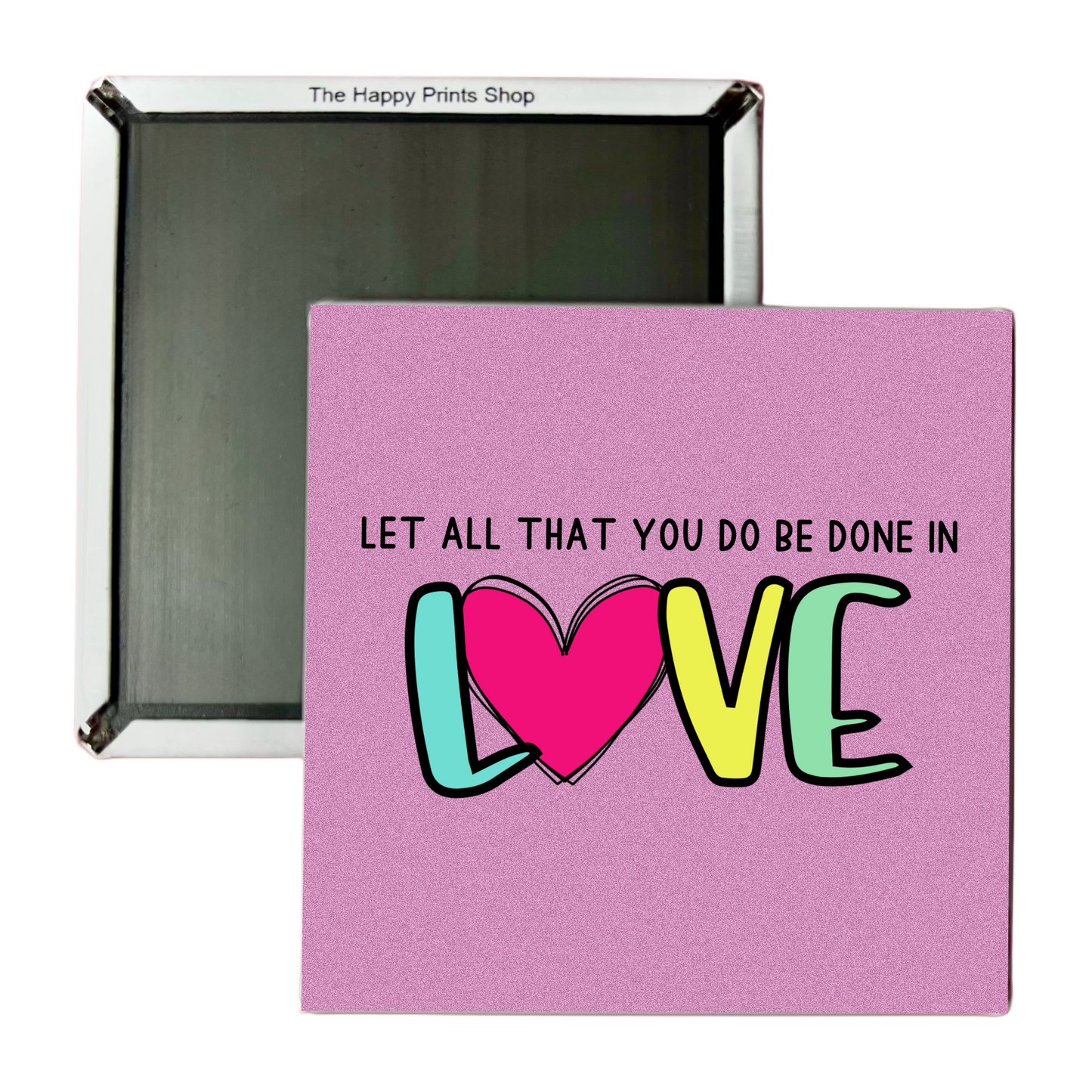 DONE IN LOVE 2X2 MAGNET