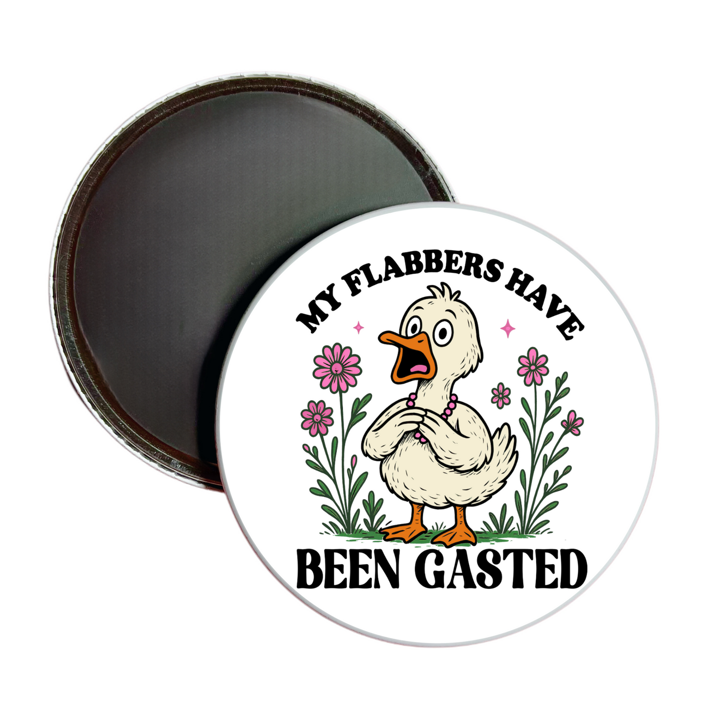 Flabbers Have Been Gasted Jumbo Magnet