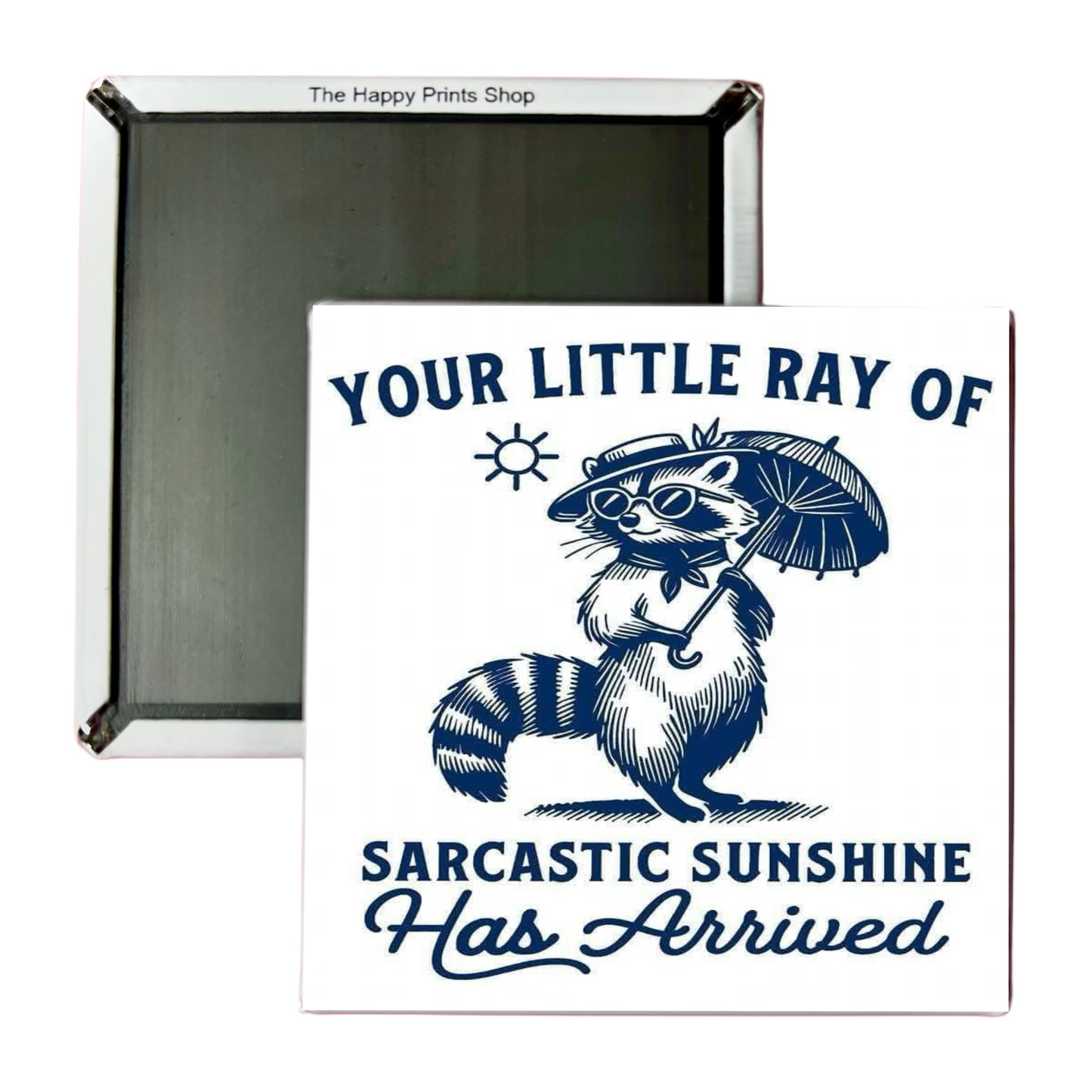 LITTLE RAY OF SARCASTIC SUNSHINE 2X2 MAGNET