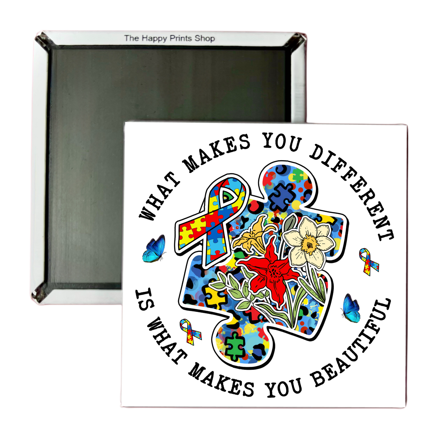 WHAT MAKES YOU BEAUTIFUL 2X2 MAGNET