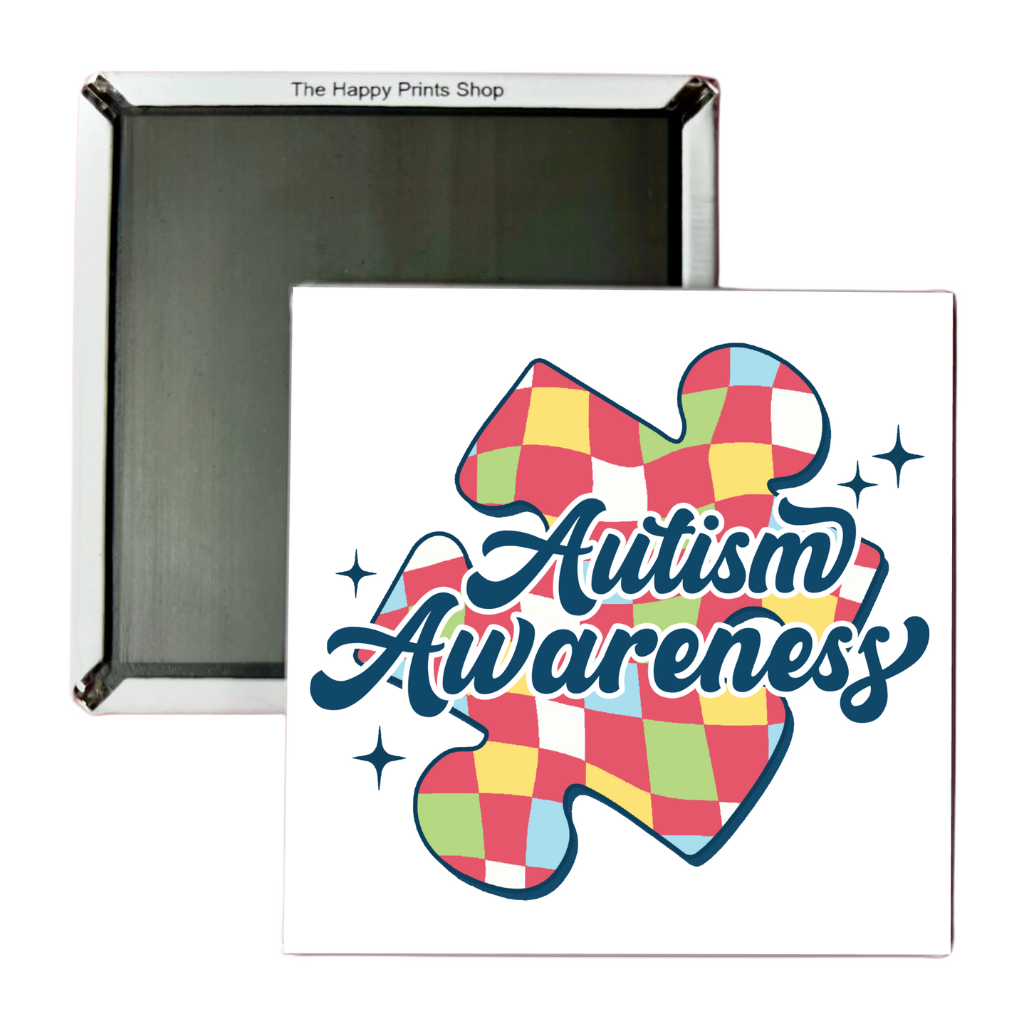 AUTISM AWARENESS 2X2 MAGNET