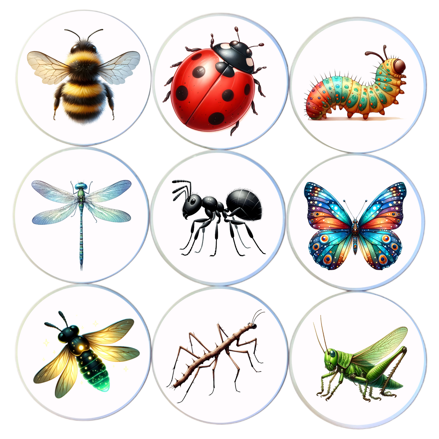 Creepy Crawler Mini Magnets