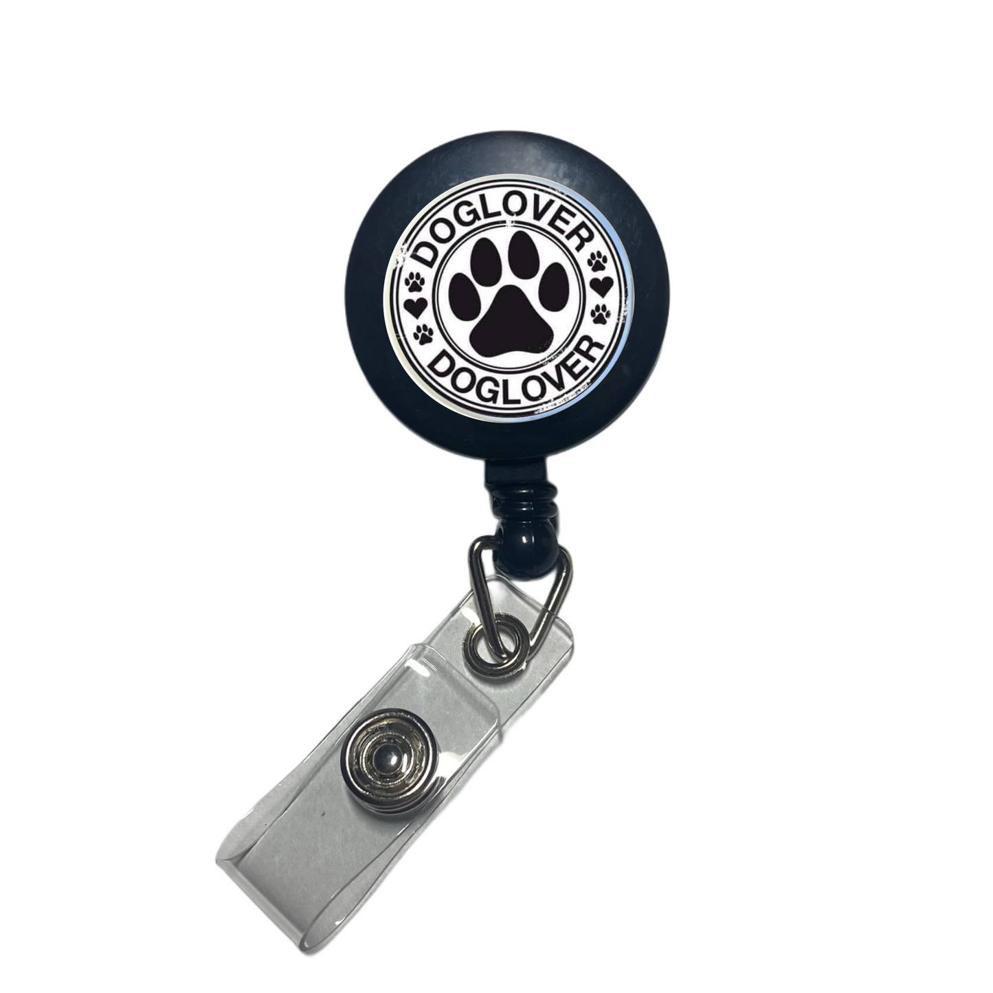 DOG LOVER BADGE REEL