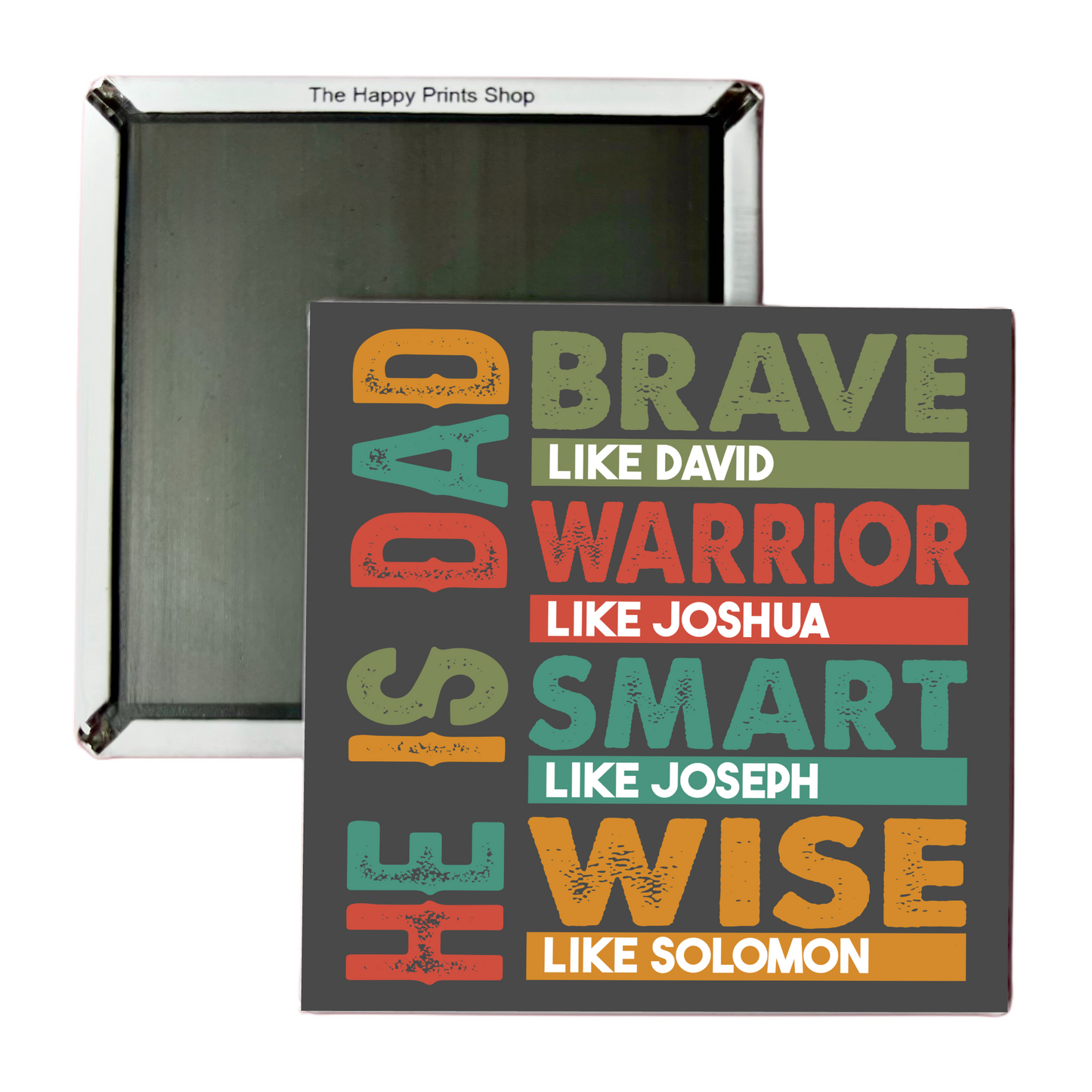 TRAITS OF A DAD 2X2 MAGNET