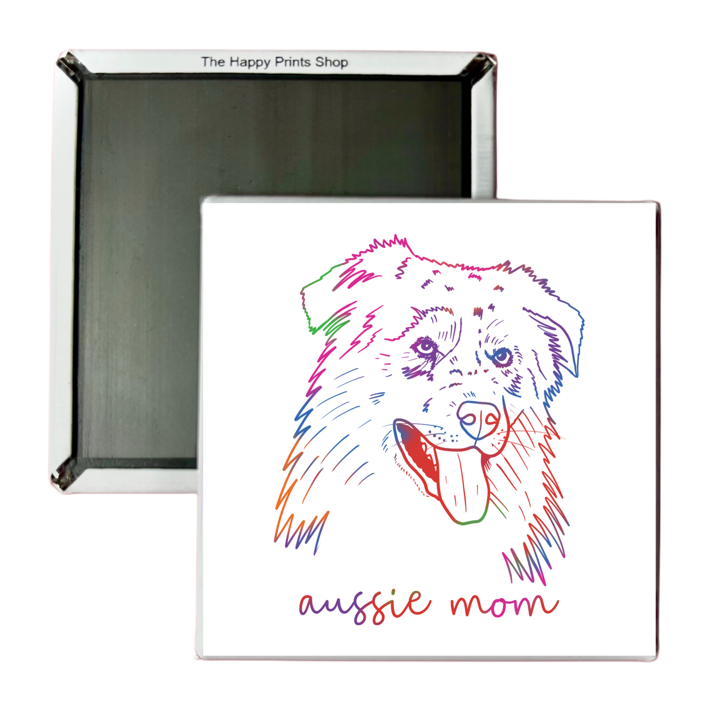 AUSSIE MOM 2X2 MAGNET