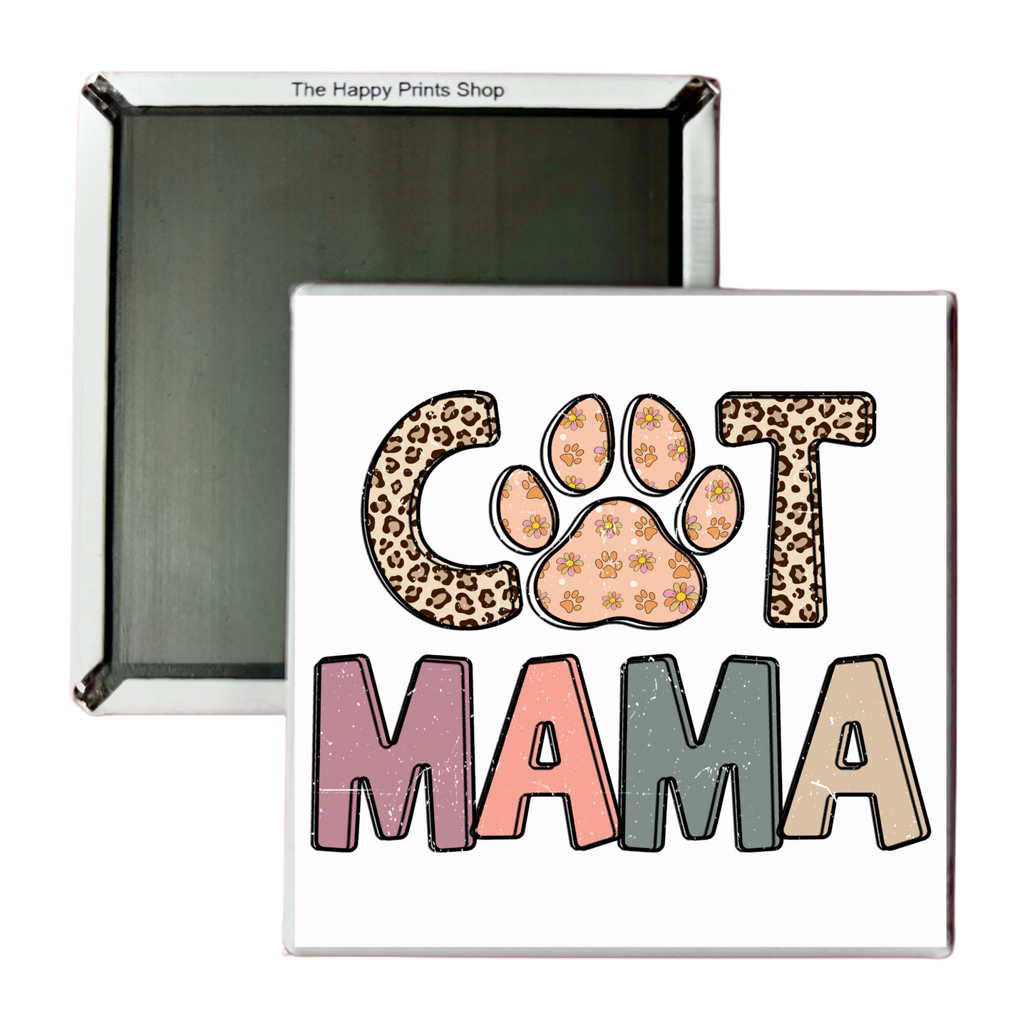 CAT MAMA 2X2 MAGNET