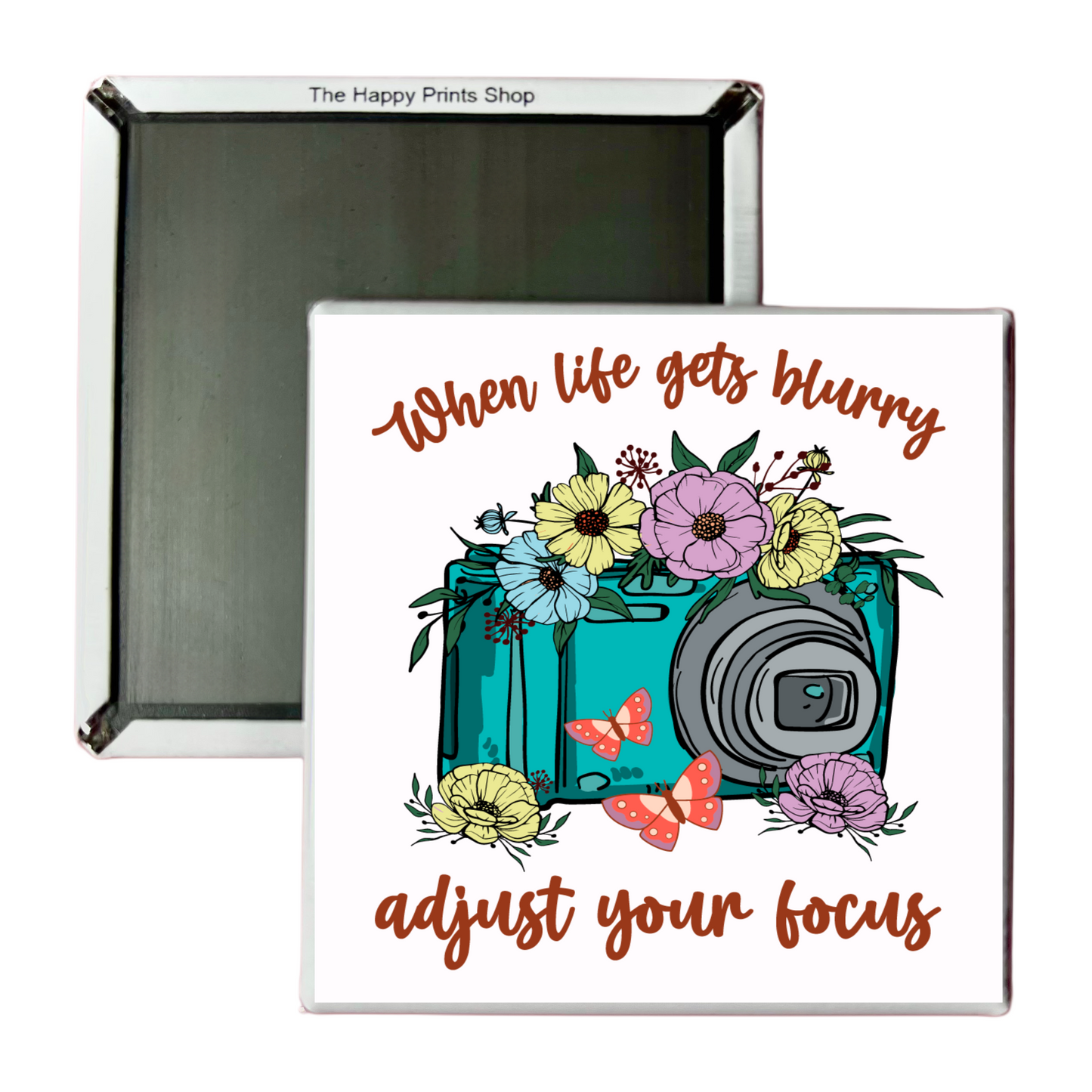 ADJUST YOUR FOCUS 2X2 MAGNET