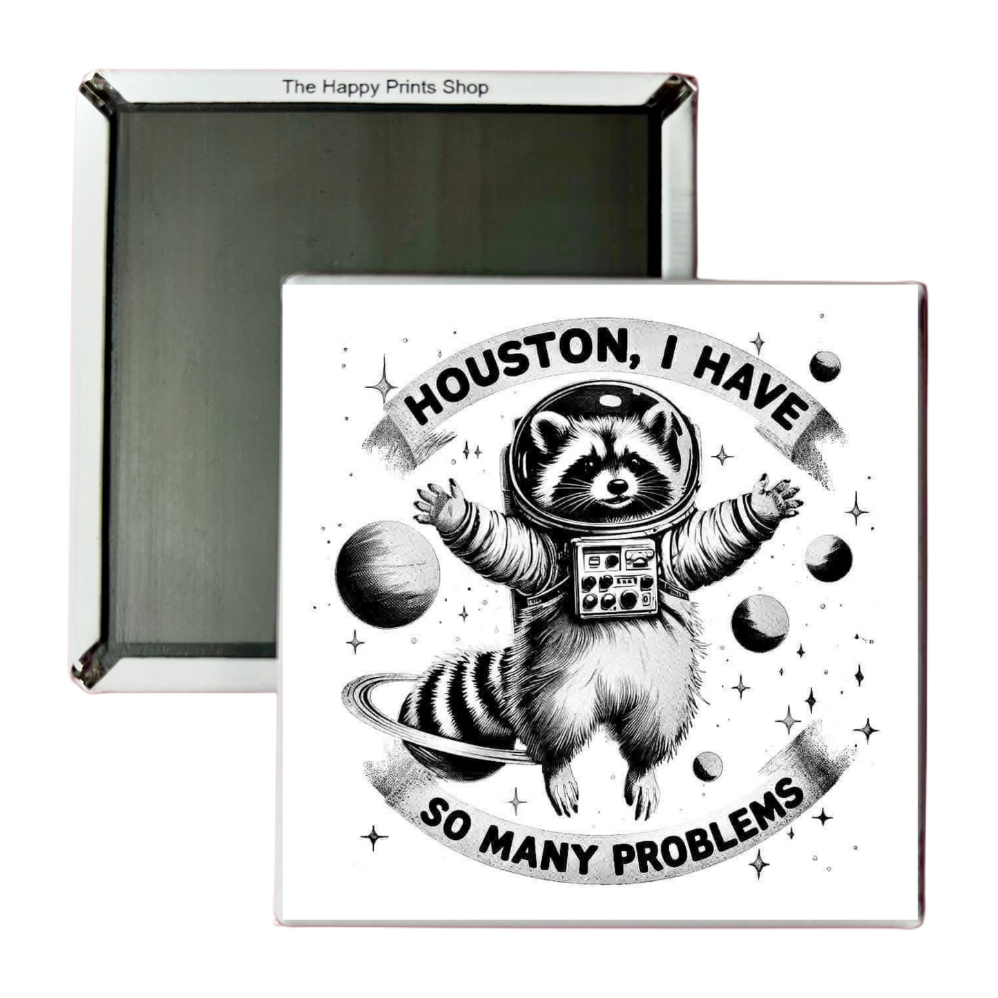 SO MANY PROBLEMS 2X2 MAGNET