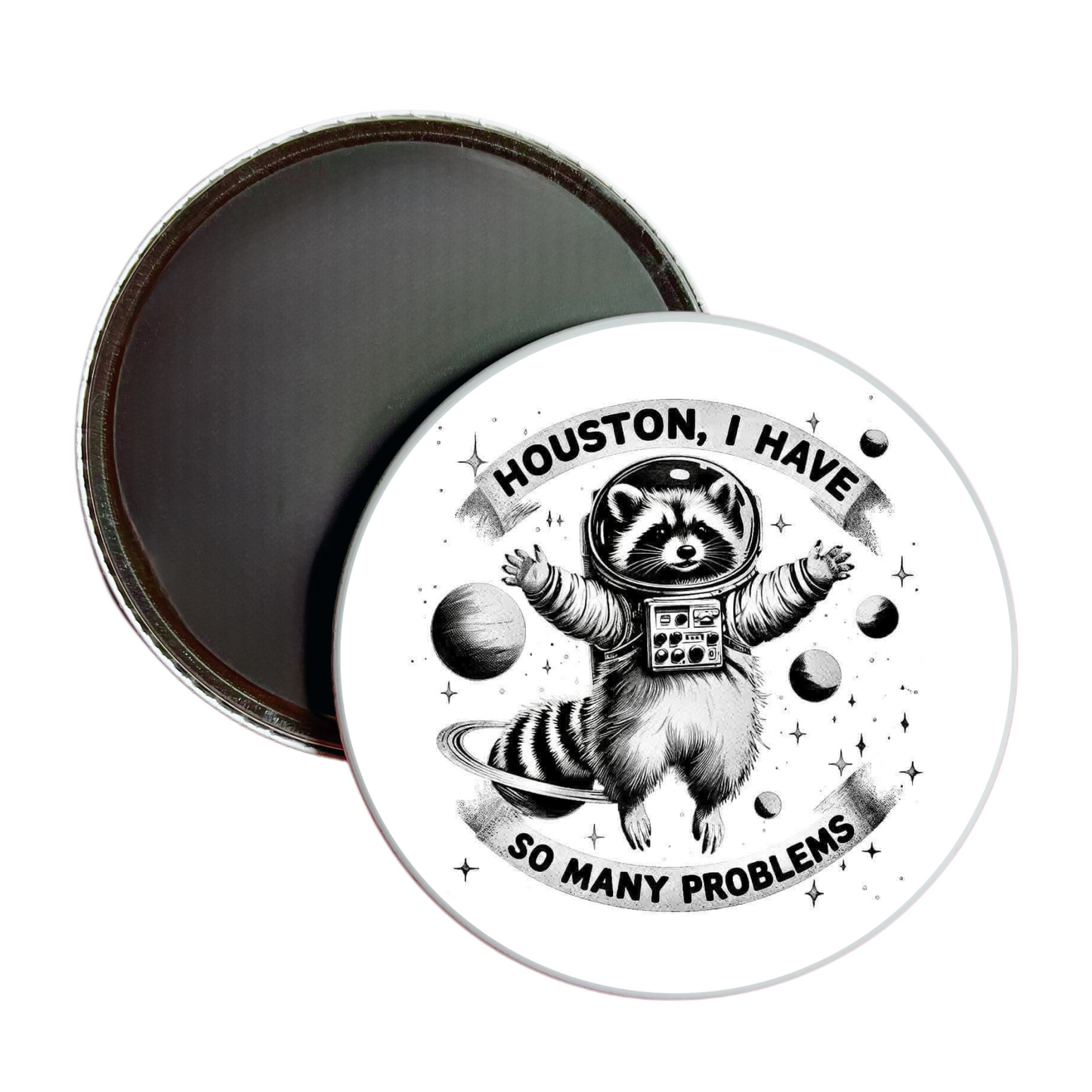 So Many Problems Jumbo Magnet