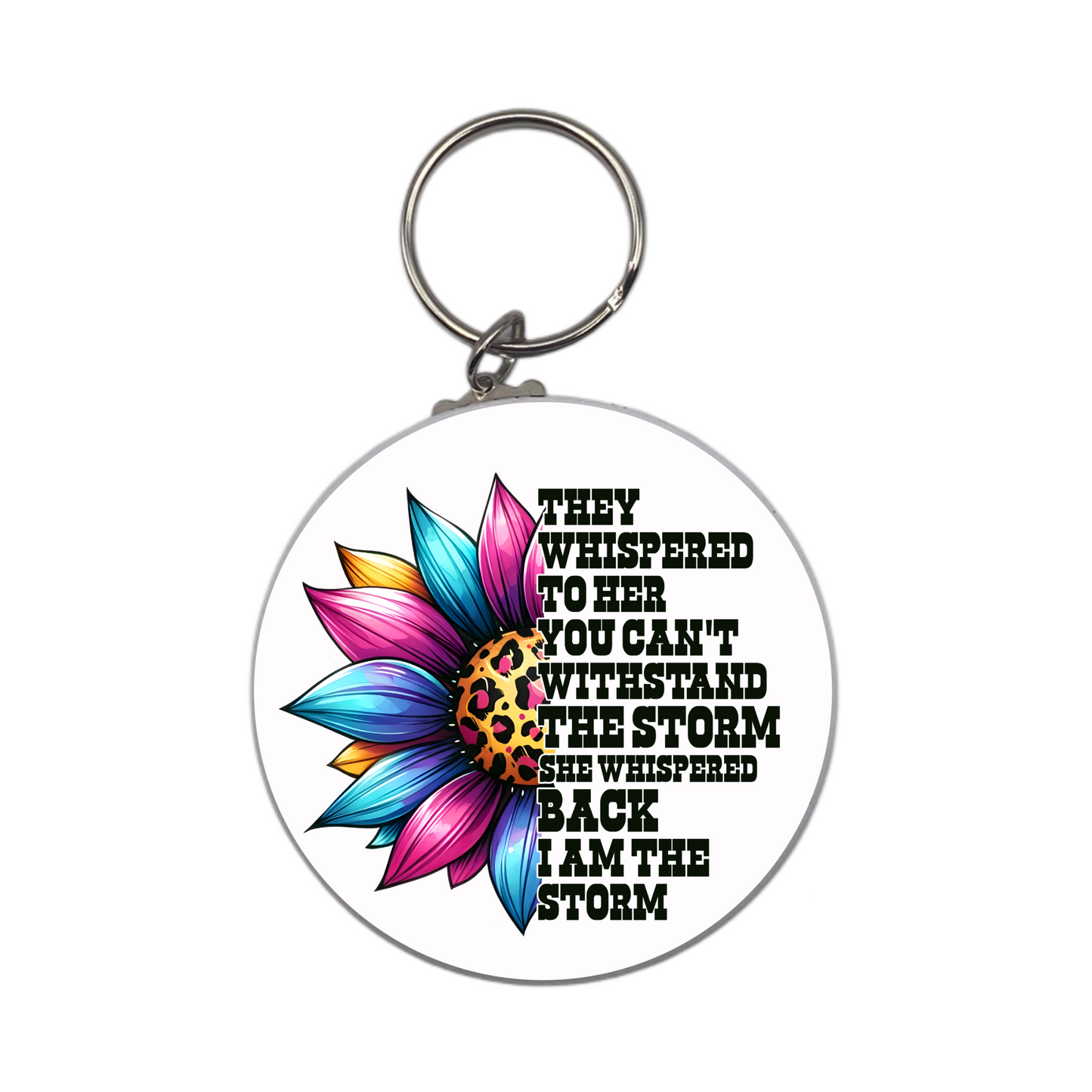 I AM THE STORM KEYCHAIN