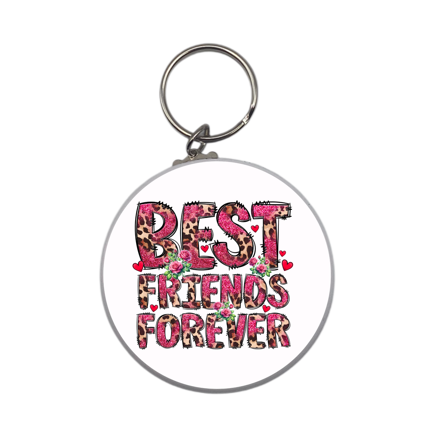 BEST FRIENDS FOREVER KEYCHAIN