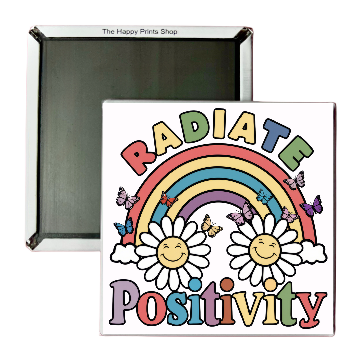 RADIATE POSITIVITY 2X2 MAGNET