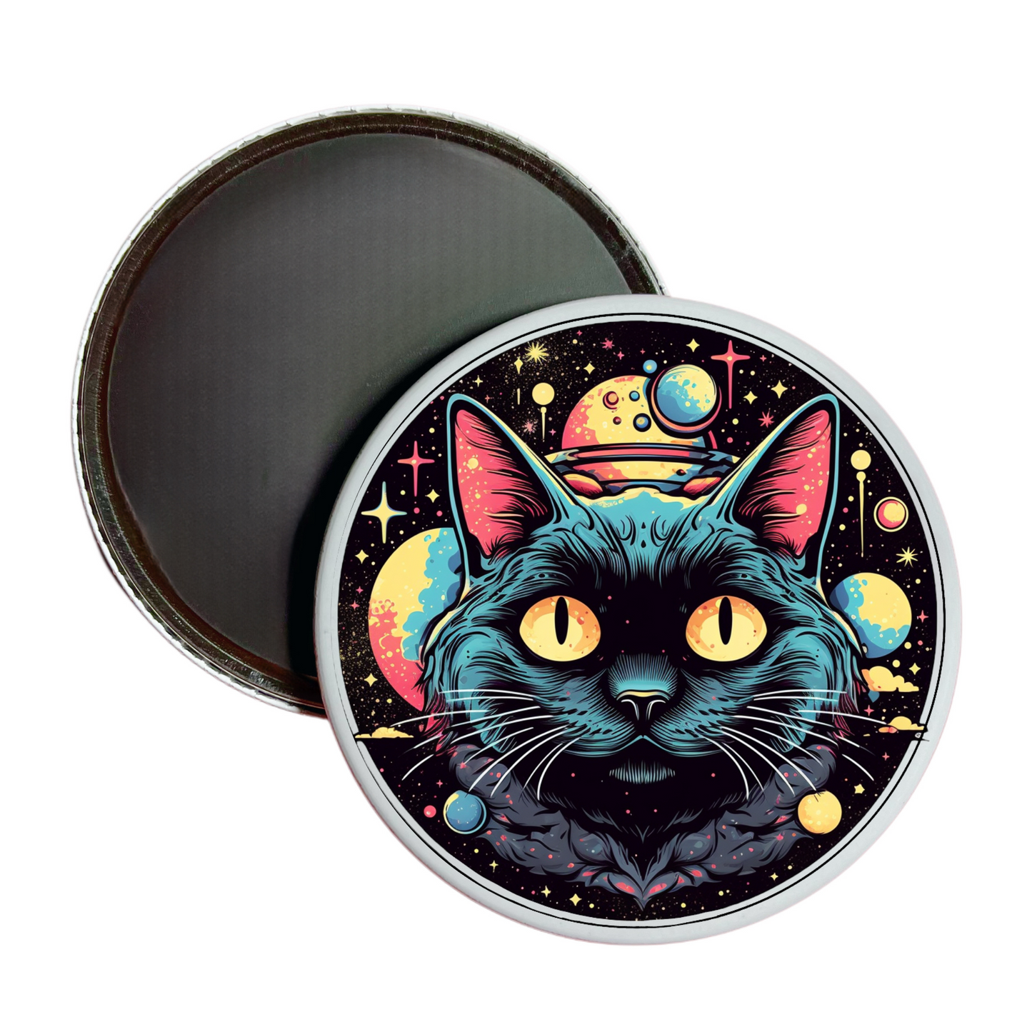 Cosmic Kitty Jumbo Magnet