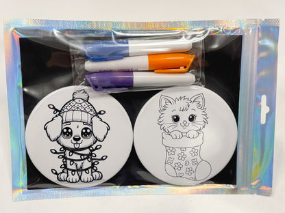 CHRISTMAS COLOR MAGNET KITS