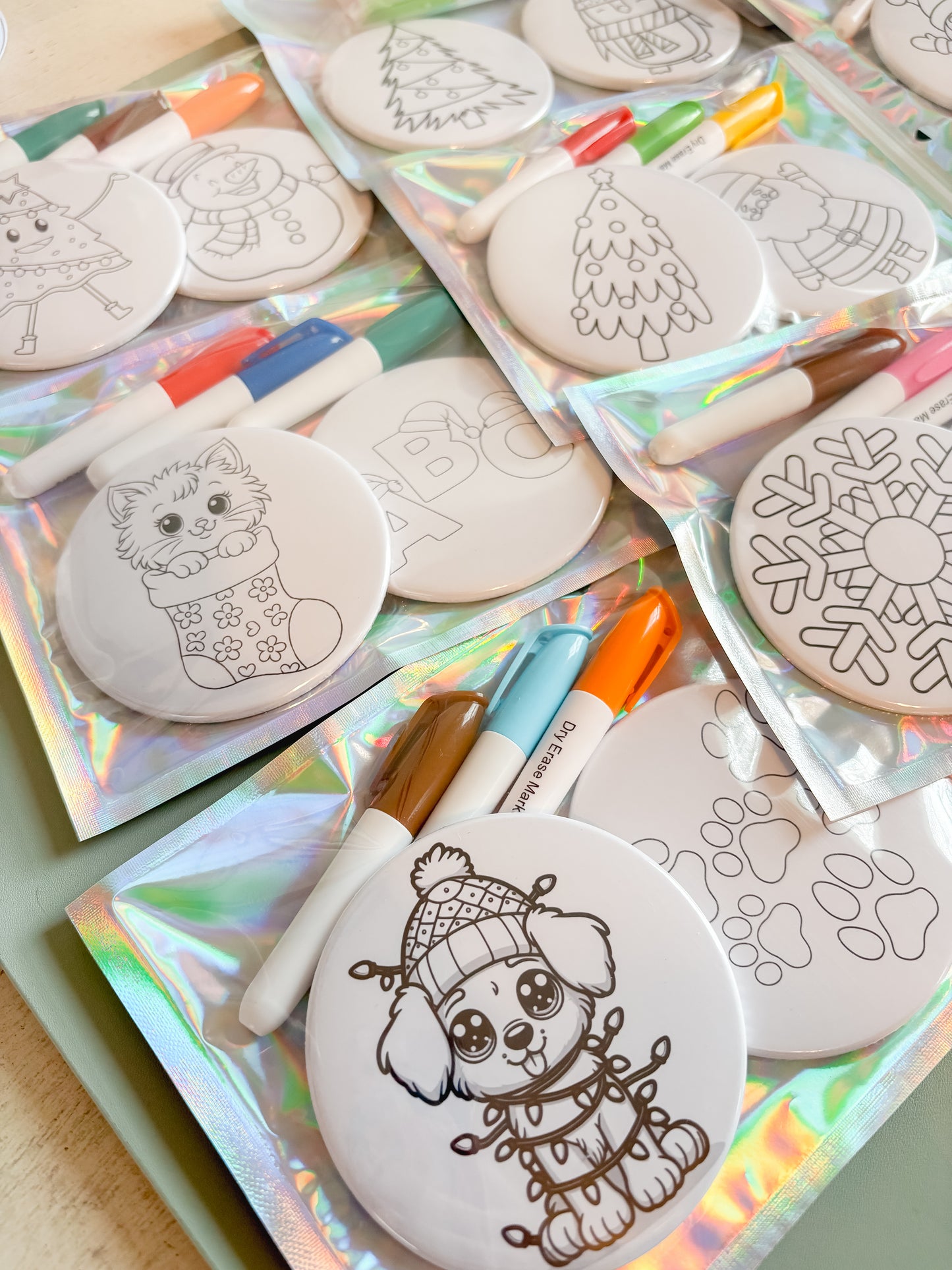 CHRISTMAS COLOR MAGNET KITS