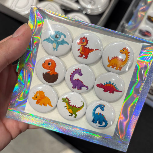 Dinosaur Mini Magnets