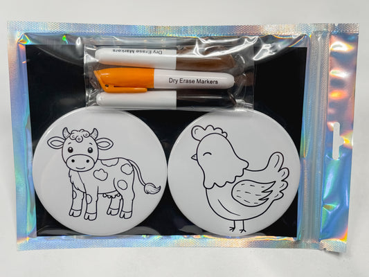 COW/CHICKEN COLOR MAGNET KIT