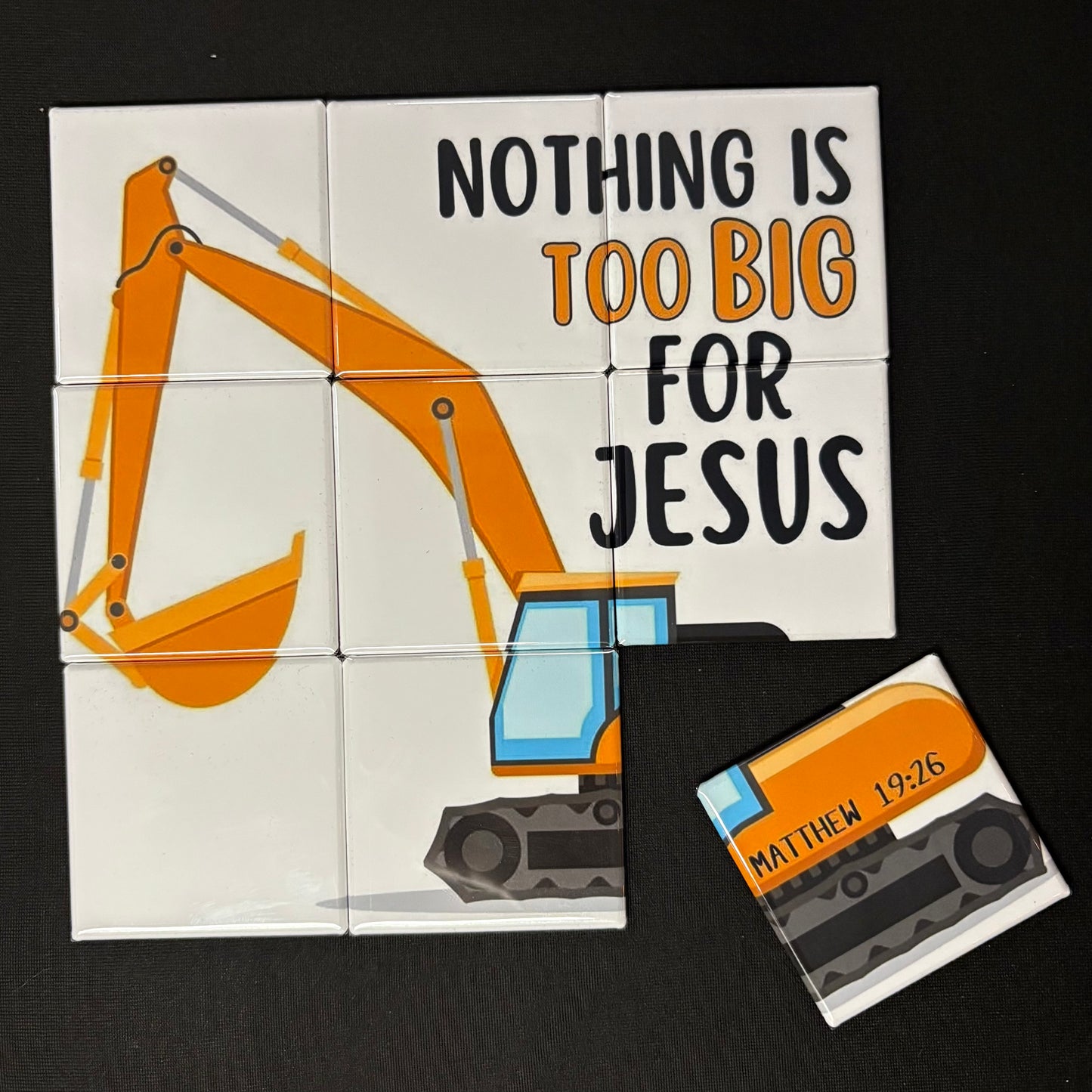 NOTHING TOO BIG MAGNETIC PUZZLE