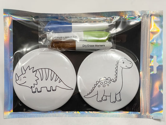 DINOSAUR COLOR MAGNET KIT