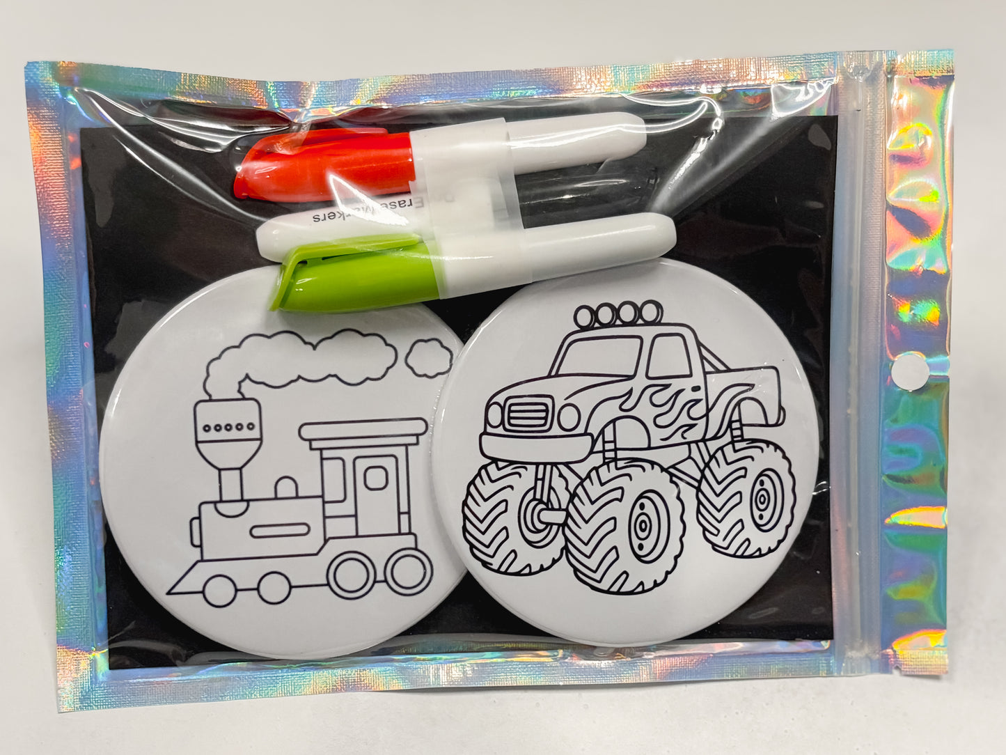TRAIN/MONSTER TRUCK COLOR MAGNET KIT