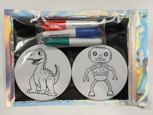 ROBOT/DINO COLOR MAGNET KIT