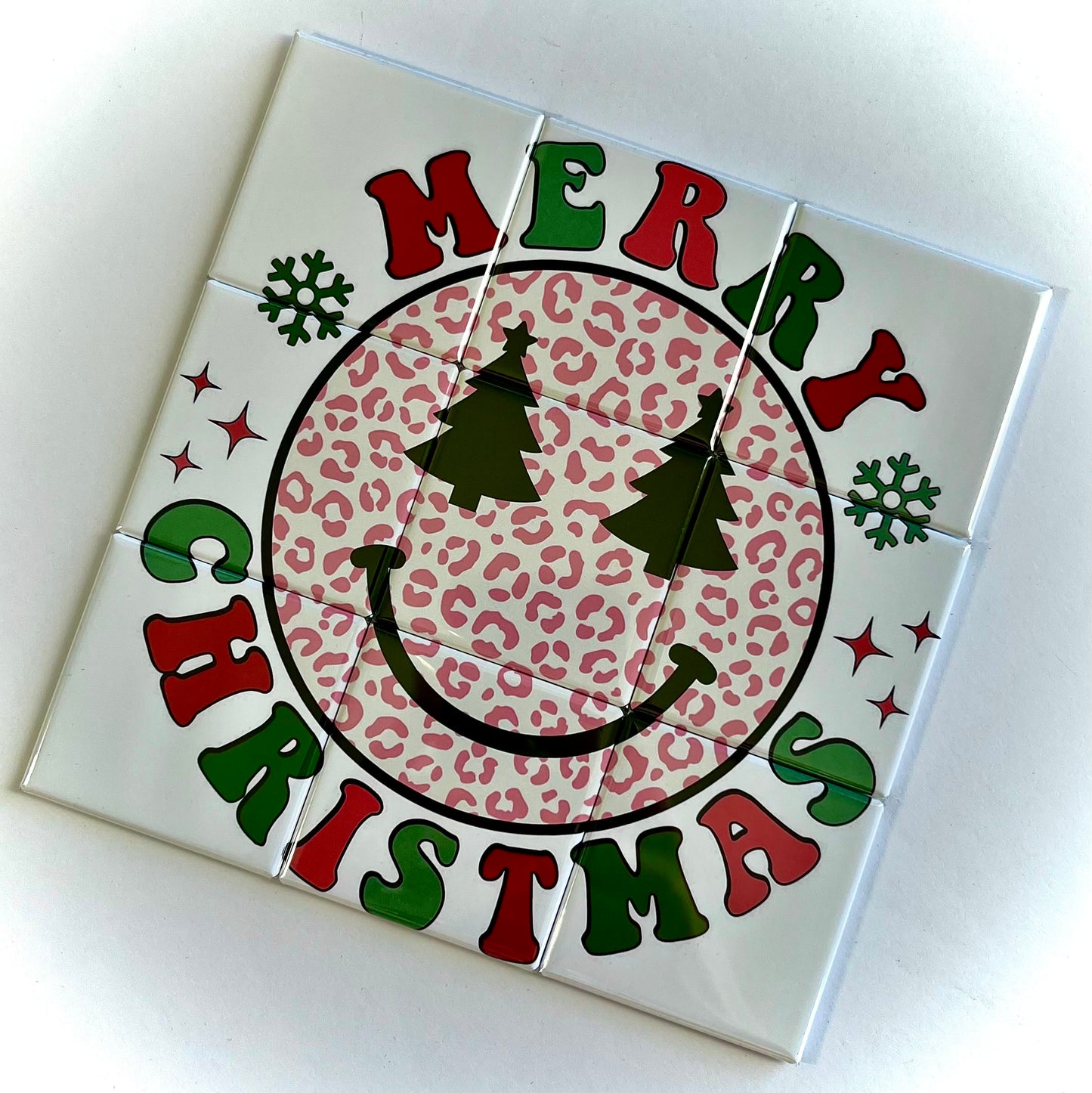 CHRISTMAS SMILEY MAGNETIC PUZZLE