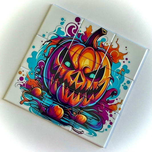 CREEPY PUMPKIN MAGNETIC PUZZLE