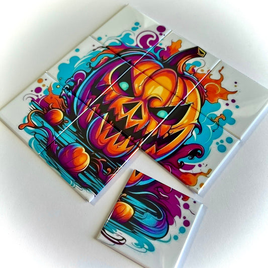 CREEPY PUMPKIN MAGNETIC PUZZLE