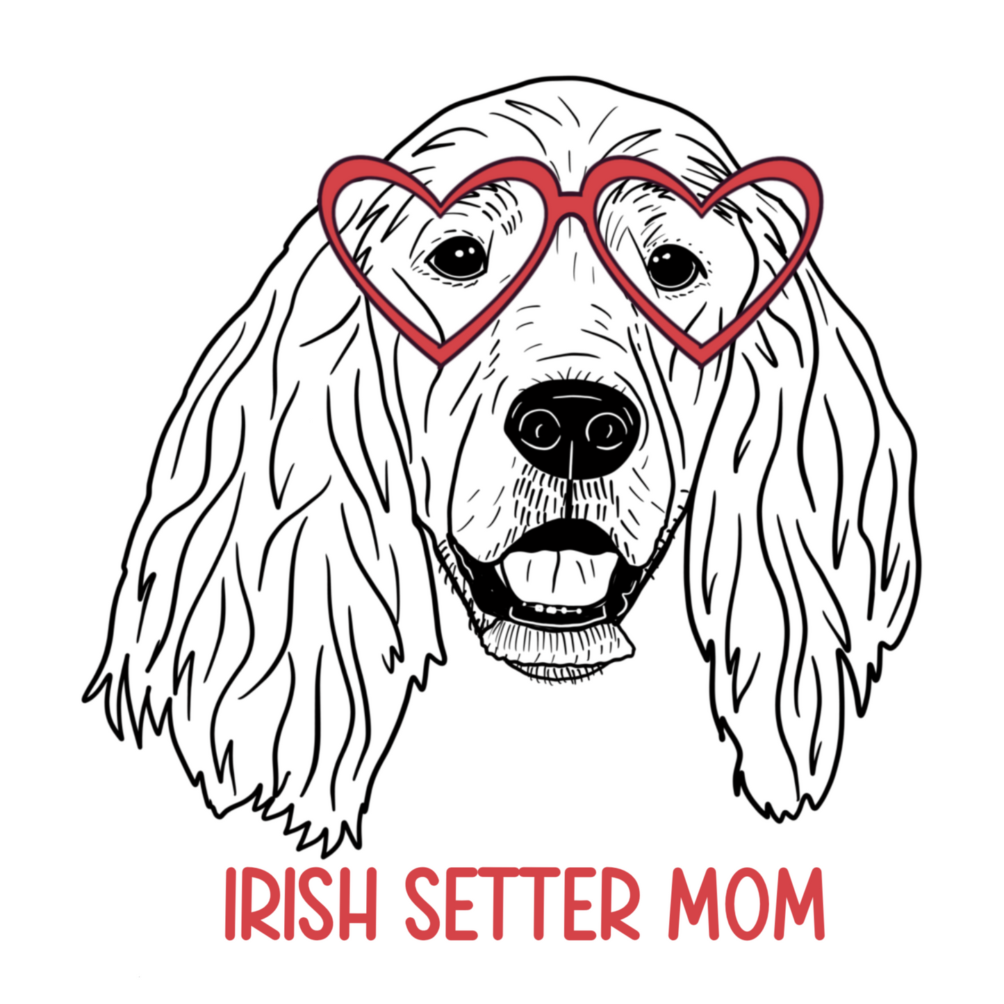 IRISH SETTER MOM