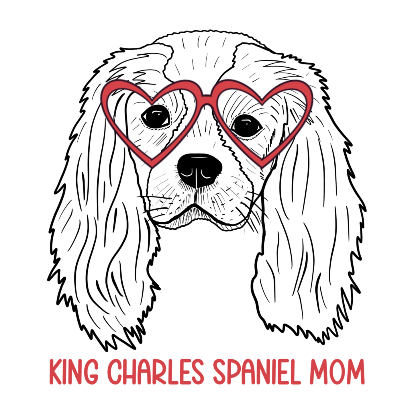 KING CHARLES SPANIEL MOM