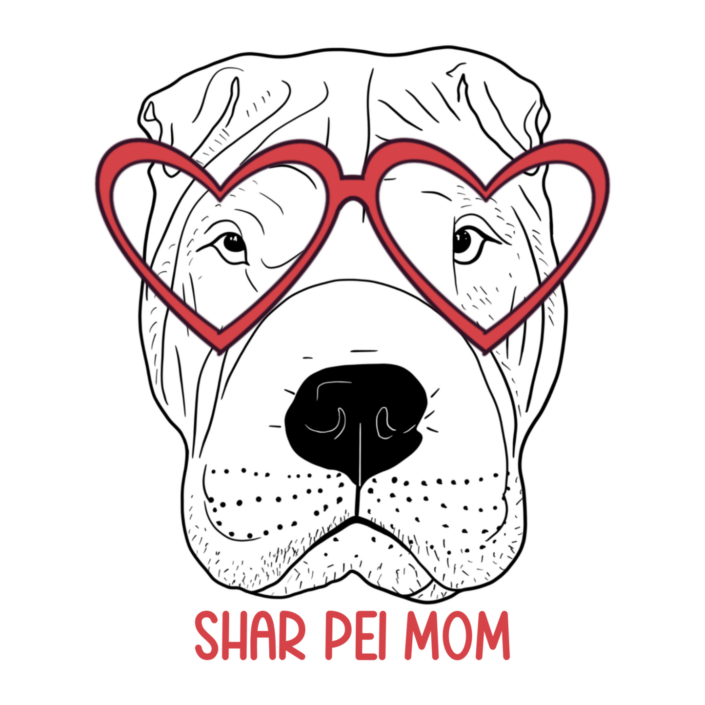 SHAR PEI MOM