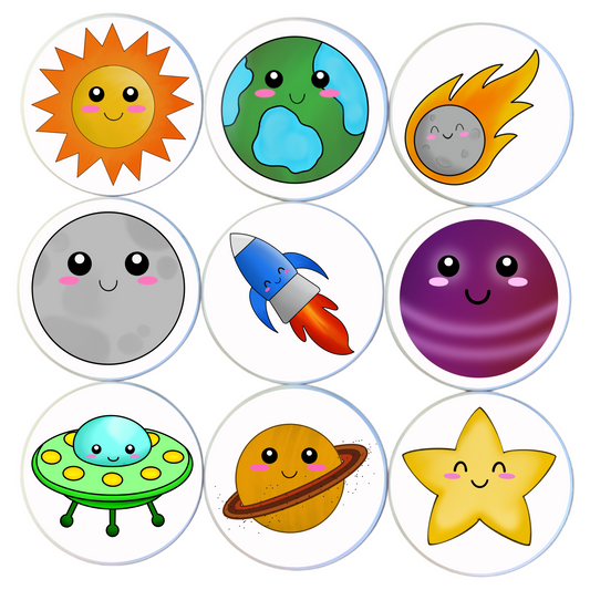 OUT OF THIS WORLD MINI MAGNET SET