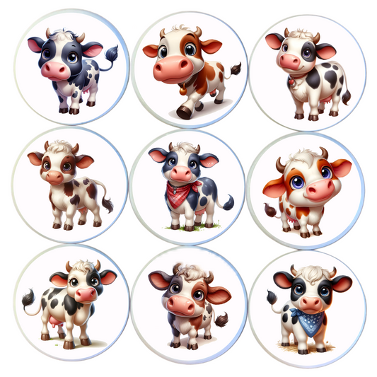 Cow Mini Magnets